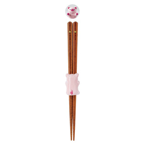 Animal Chopstick Rest Set 'Pig' - Miyoshi Shikki-Chopsticks-Miyoshi Shikki-SANTOKU NYC