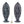 Amida Buddha Statues Bronze Matte (Green) - GINGADO-Sculptures & Statues-GINGADO-SANTOKU NYC