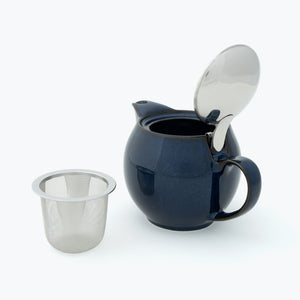 BEE HOUSE Round Teapot for One 15 oz Antique-Inspired Collection - ZERO JAPAN-Coffee & Tea-SANTOKU NYC