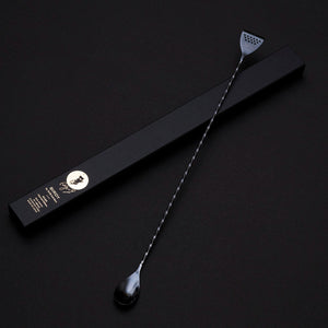 Bar Spoon 40cm Charcoal Edition - BIRDY.-Barware-BIRDY.-SANTOKU NYC