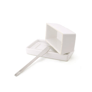 BEE HOUSE Compact Butter Dish with Butterknife - ZERO JAPAN-Kitchen-ZERO JAPAN-SANTOKU NYC