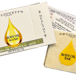 Body Oil Bar with Bamboo Wafer - J.R. LIGGETT'S-Body Oil-J.R. LIGGETT'S-SANTOKU NYC