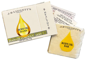 Body Oil Bar with Bamboo Wafer - J.R. LIGGETT'S-Body Oil-J.R. LIGGETT'S-SANTOKU NYC