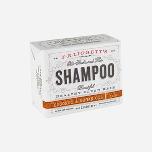 Virgin Coconut & Argan Oil Shampoo Bar 3.5oz - J.R. LIGGETT'S-Shampoo-J.R. LIGGETT'S-SANTOKU NYC