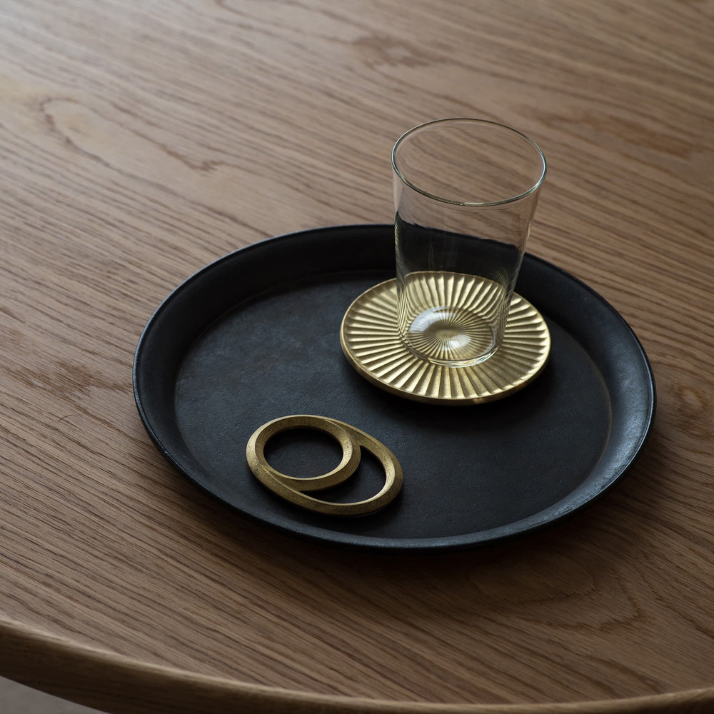 Brass Coaster 'Lightbeam' - FUTAGAMI-Coaster-FUTAGAMI-SANTOKU NYC