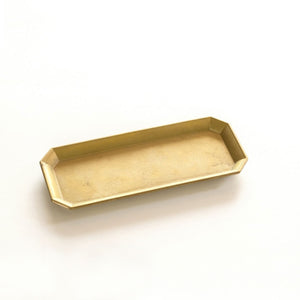Brass Tray Large - FUTAGAMI-Trays + Catchalls-FUTAGAMI-SANTOKU NYC