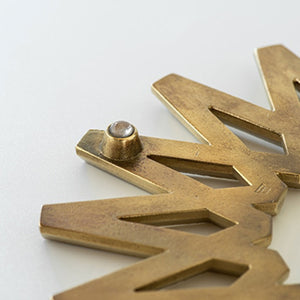 Brass Trivet 'The Galaxy' - FUTAGAMI-Kitchen & Tableware-FUTAGAMI-SANTOKU NYC