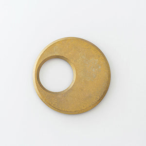 Brass Trivet 'The Moon' - FUTAGAMI-Kitchen & Tableware-FUTAGAMI-SANTOKU NYC