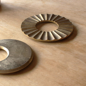 Brass Trivet 'The Sun' - FUTAGAMI-Kitchen & Tableware-FUTAGAMI-SANTOKU NYC