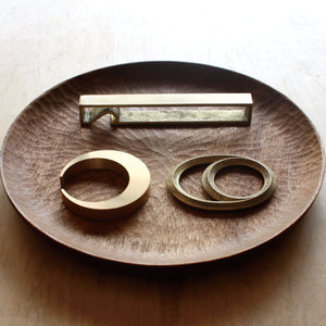 Brass Bottle Opener 'Solar Eclipse' - FUTAGAMI-Kitchen & Tableware-FUTAGAMI-SANTOKU NYC