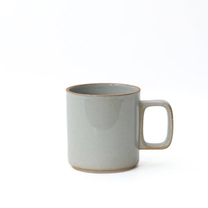 Mug 13 oz - HASAMI PORCELAIN-Tea & Coffee Ware-HASAMI PORCELAIN-Gloss Gray-SANTOKU NYC