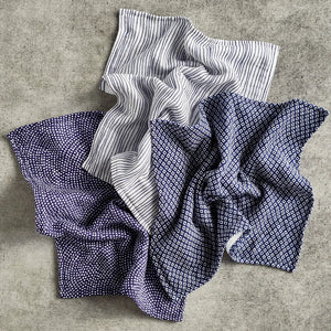 Japanese Fine Pattern Stripes Towel - UCHINO-Home & Wellness-UCHINO-santoku nyc
