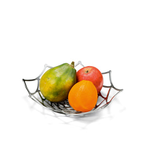 KAGO Bendable Pure Tin Basket Dahlia Large - NOUSAKU-Baskets-NOUSAKU-SANTOKU NYC