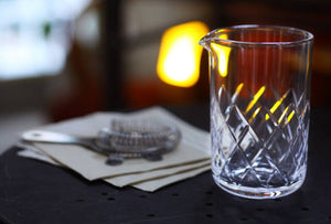 Diamond Cut Seamless Mixing Glass 480 ml - M-TAKA-Barware-M-TAKA-SANTOKU NYC