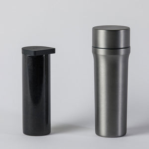 ovject Enamel Interior 3-Way Insulated Vacuum Bottle - Gold-Water Bottles-ovject-SANTOKU NYC