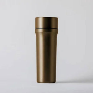 ovject Enamel Interior 3-Way Insulated Vacuum Bottle - Gold-Water Bottles-ovject-SANTOKU NYC