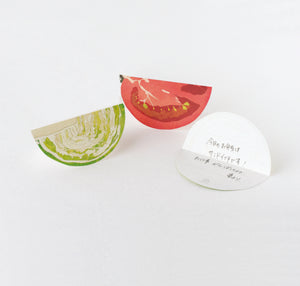 Fruits and Veggie Memo Blocks Veggies Cabbage - paperable-Stationery-paperable-SANTOKU NYC