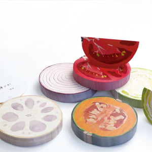 Fruits and Veggie Memo Blocks Veggies Red Onion - paperable-Stationery-paperable-SANTOKU NYC