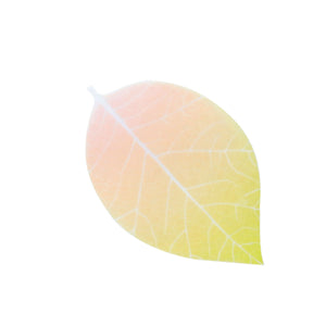 Flower Petal and Leaf Memos Leaf Pink - paperable-Stationery-paperable-SANTOKU NYC