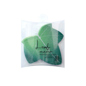 Flower Petal and Leaf Memos Leaf Green - paperable-Stationery-paperable-SANTOKU NYC