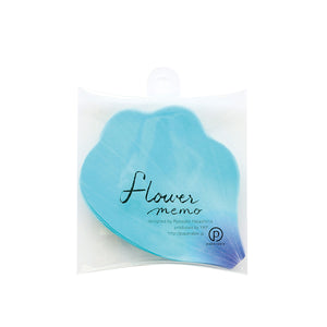 Flower Petal and Leaf Memos Flower Petal Blue - paperable-Stationery-paperable-SANTOKU NYC