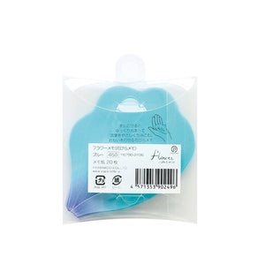 Flower Petal and Leaf Memos Flower Petal Blue - paperable-Stationery-paperable-SANTOKU NYC