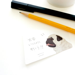 Animal Voice Stickies Dogs Pug - paperable-Stationery-paperable-SANTOKU NYC