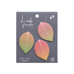 Flower Petal and Leaf Stickies Leaf Pink - paperable-Stationery-paperable-SANTOKU NYC