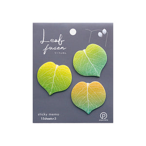 Flower Petal and Leaf Stickies Leaf Yellow - paperable-Stationery-paperable-SANTOKU NYC