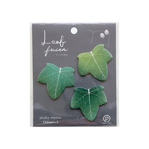 Flower Petal and Leaf Stickies Leaf Green - paperable-Stationery-paperable-SANTOKU NYC