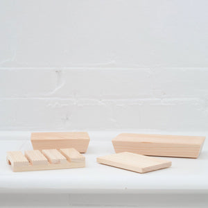 Earthsaver Hinoki Soap Rest Ridged Large - TOSARYU-Home & Wellness-TOSARYU-SANTOKU NYC