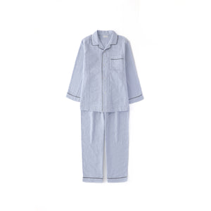 Marshmallow Gauze Pajama - UCHINO-Home & Wellness-UCHINO-S/M Unisex-Light Blue-SANTOKU NYC