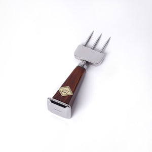3-Prong Ice Pick with Diamond-Formed Plywood Weight Short 6.5" - YAMACHU-Barware-YAMACHU-SANTOKU NYC
