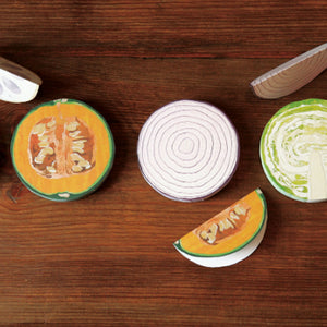 Fruits and Veggie Memo Blocks Veggies Red Onion - paperable-Stationery-paperable-SANTOKU NYC