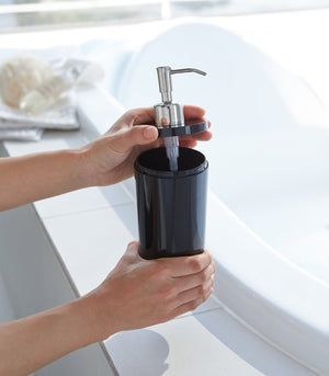 Round Shower Dispenser: Three Styles - Yamazaki Home-Shower Dispenser-Yamazaki Home-SANTOKU NYC