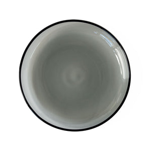 TWO TONE Heat-Resistant Glass Plate - amabro-Glassware-amabro-SANTOKU NYC