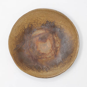 Japanese Bizen Ware Round Plate, Microwave & Oven Safe – ONI BIZEN-Plates-ONI BIZEN-L-A-SANTOKU NYC