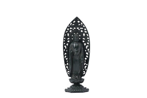Amida Buddha Statues Bronze Matte (Green) - GINGADO-Sculptures & Statues-GINGADO-SANTOKU NYC