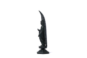 Amida Buddha Statues Bronze Matte (Green) - GINGADO-Sculptures & Statues-GINGADO-SANTOKU NYC