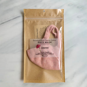Unisex Botanical Dyed Organic Cotton Face Mask - Tabbisocks-Mask-SANTOKU NYC