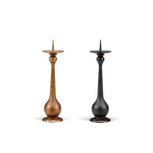 Brass Candle Holder ‘Hitate’ - NOUSAKU-Candle Holder-NOUSAKU-SANTOKU NYC