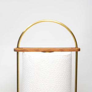 Brass Cast Surface Kitchen Paper Holder - FUTAGAMI-Kitchen & Tableware-FUTAGAMI-SANTOKU NYC