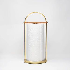 Brass Cast Surface Kitchen Paper Holder - FUTAGAMI-Kitchen & Tableware-FUTAGAMI-SANTOKU NYC