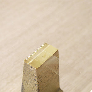 Brass Desktop Tape Dispenser Small - FUTAGAMI-Tape Dispenser-FUTAGAMI-SANTOKU NYC