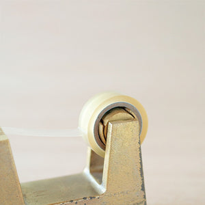 Brass Desktop Tape Dispenser Small - FUTAGAMI-Tape Dispenser-FUTAGAMI-SANTOKU NYC