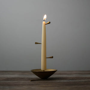 Brass Time Bell Candle - NOUSAKU-Art & Collectibles-NOUSAKU-SANTOKU NYC