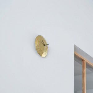 Brass Wall Clock 'Twinkle' - FUTAGAMI-Wall Clock-FUTAGAMI-SANTOKU NYC