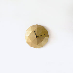 Brass Wall Clock 'Twinkle' - FUTAGAMI-Wall Clock-FUTAGAMI-SANTOKU NYC