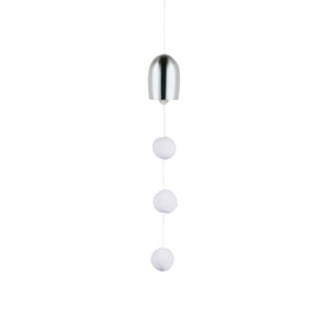 Brass Wind Chime Tsubomi - NOUSAKU-Wind Chimes-NOUSAKU-Silver-SANTOKU NYC