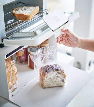 Bread Steel Box Horizontal/Vertical - Yamazaki Home-Bread Box-Yamazaki Home-SANTOKU NYC